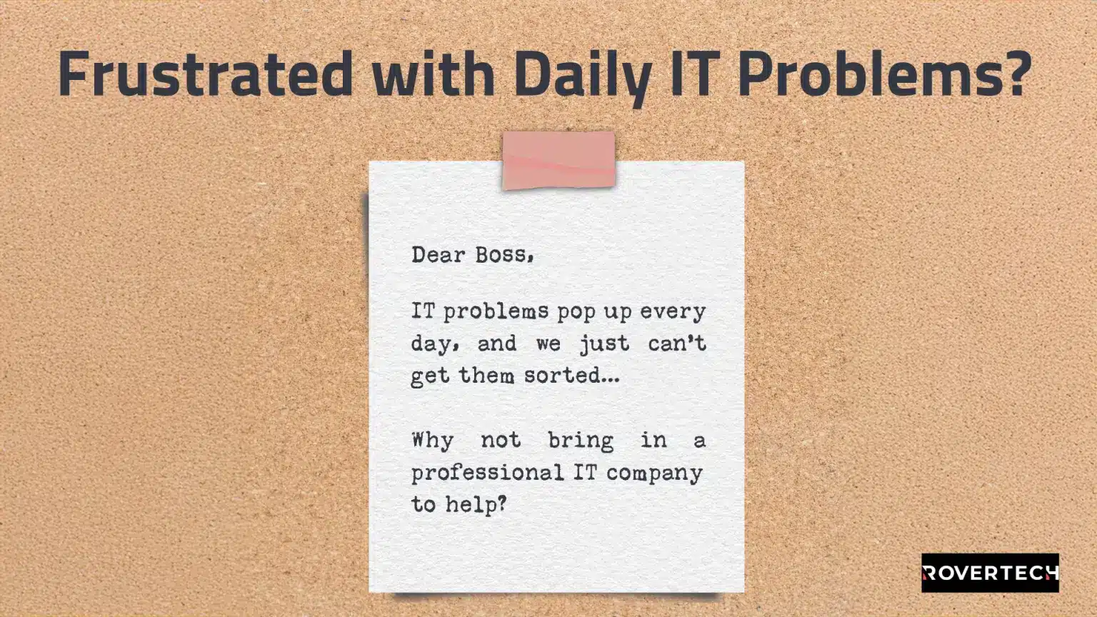 Frustrated with Daily IT Problems? Let Our Professional IT Support Handle It