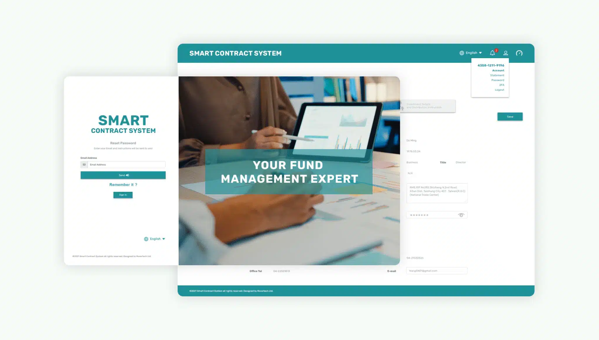Rovertech 為 Silver Cremorne Capital 系統開發